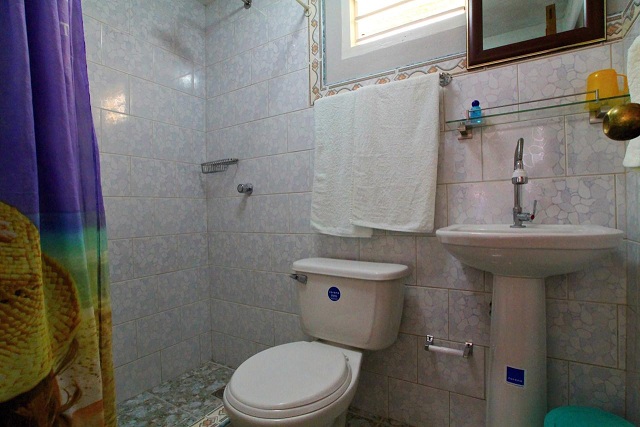 'Bathroom' Casas particulares are an alternative to hotels in Cuba.